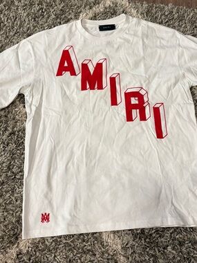 Amiri t shirt White Size XL New Without Tag